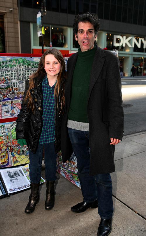 Posing with Peter Zonis
